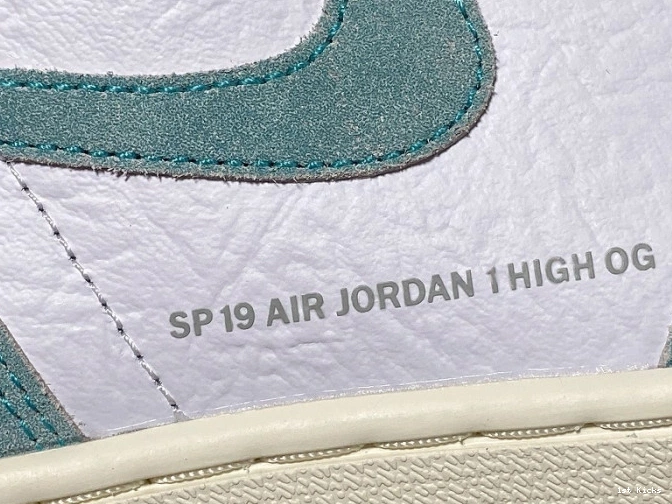 1st Kicks 1 Turbo Retro Jordan Green OG Air 555088-311 High 0731